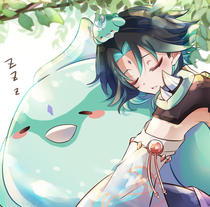 鳥さんと魈くんrkgk
#原神 #GenshinImpact #xiao 