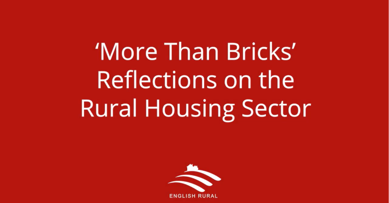 EnglishRural's tweet photo. 🎞️ 'More Than Bricks' - Reflections on Rural Housing 🧱 "It didn’t take me long to realise that #ruralhousing is so much more than bricks. In fact, I’d go as far as to say it’s not about bricks at all. It’s about people, first and foremost." 🏡 #MoreThanBricks #RuralHousingWeek