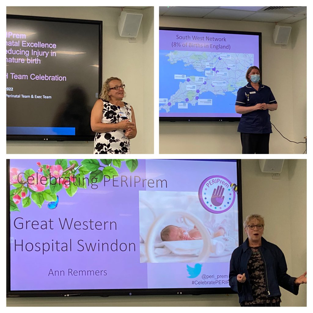 Celebrating the fantastic work of our teams on the PERIPrem project <a href="/GWH_NHS/">Great Western Hospitals NHS Foundation Trust</a> <a href="/SarahBates18/">Sarah Bates</a> @AnnRemmers @lisacmarshall1 Great work, great teamwork, great outcomes 👏👏👏👏👏👏👏👏👏👏