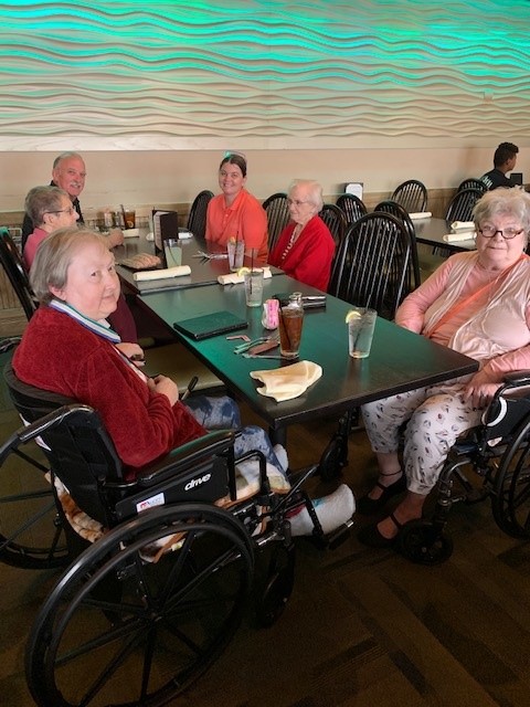 We had a great lunch at the Boathouse this week. The lake view made the meal even better!