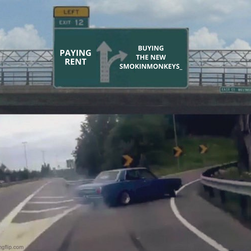 smokinmonkeys_'s tweet photo. Am I right? 🤣
 
🌴Come and join our jungle on DISCORD 🍌
✅ https://t.co/MGrcgyhDpi
 
#nftmeme #NFTCommunity #nftcollector #nftmemes https://t.co/BYaDQbxXaB
