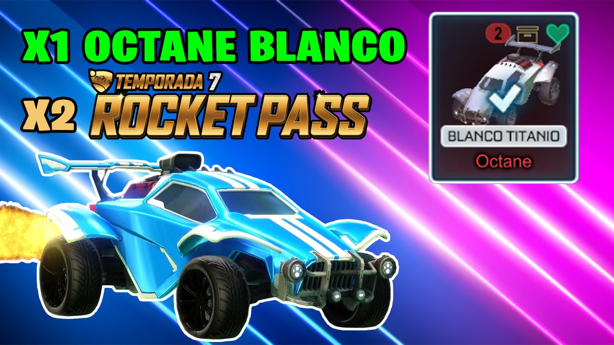 🎉SORTEO para celebrar la Temporada 7🎉

- x1 OCTANE BLANCO
- x2 ROCKET PASS SEASON 7

👉REQUISITOS:

🔹Seguirme en Twitter.
🔸Seguir a <a href="/nereaandrade7/">DfreezeGIRL🦋</a>
🔹Dar RT
🔸Menciona a 2 personas.

📅Termina el 23 de Junio.
✅Para todas las plataformas

Mucha Suerte!🍀