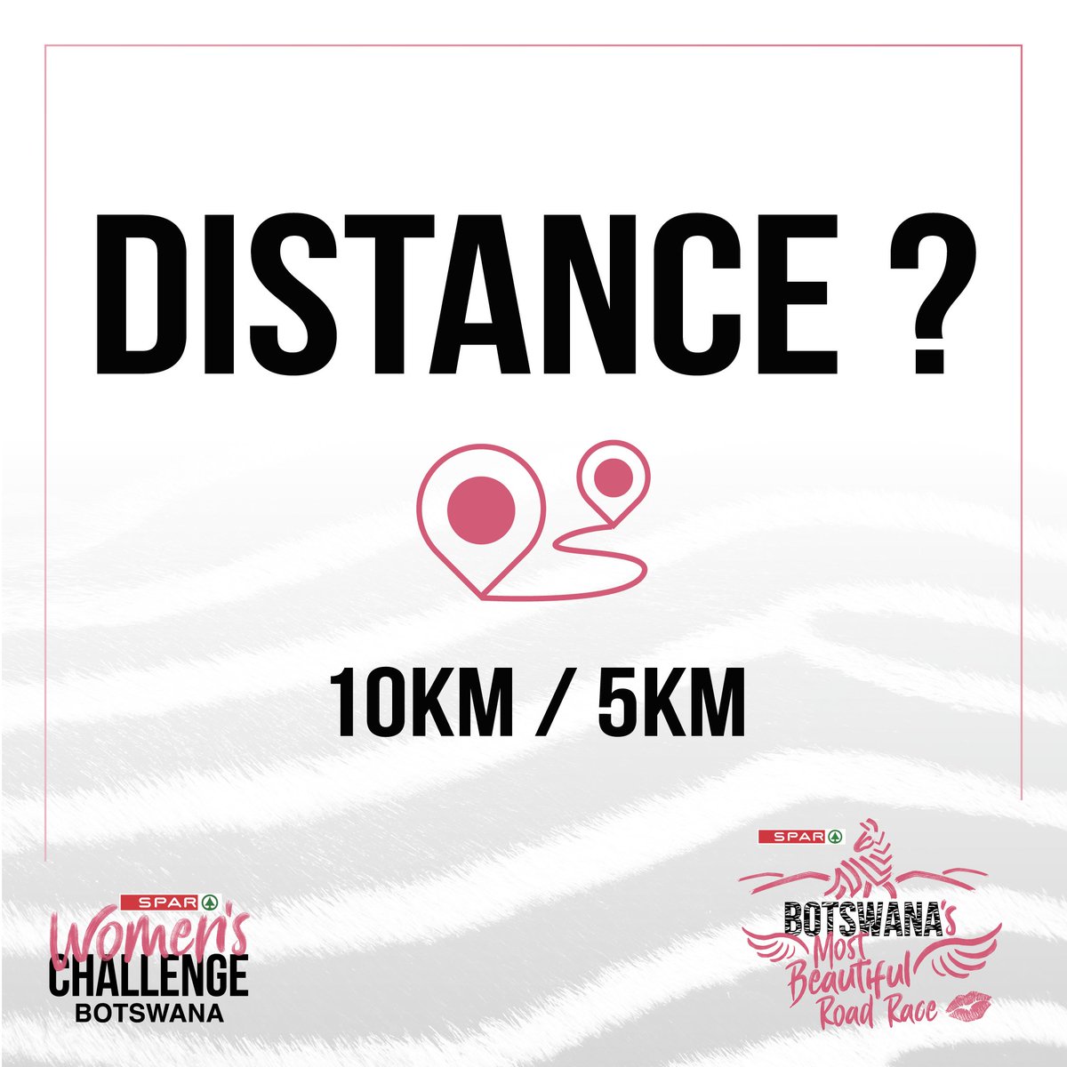 yaronafm's tweet photo. Be sure to diarise Saturday 9 July 2022 right away for @SparBotswana Women's Challenge!
10km at 07:00 AM and 5km at 08:00 AM
Gaborone Rugby Club
Enter online now at https://t.co/EpZ6SIBmnw
#DignityForAll #Revitalize #SWC-BW #LKCT https://t.co/bcwLWrFFri
