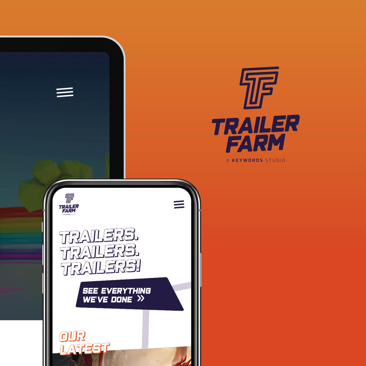 Our latest case study features the re-branding and website delivery with our friends @thetrailerfarm
 and focused on creating a brand concept that matched the studio's ambition and extensive portfolio.

Find out how we delivered: linktr.ee/GrandadDigital