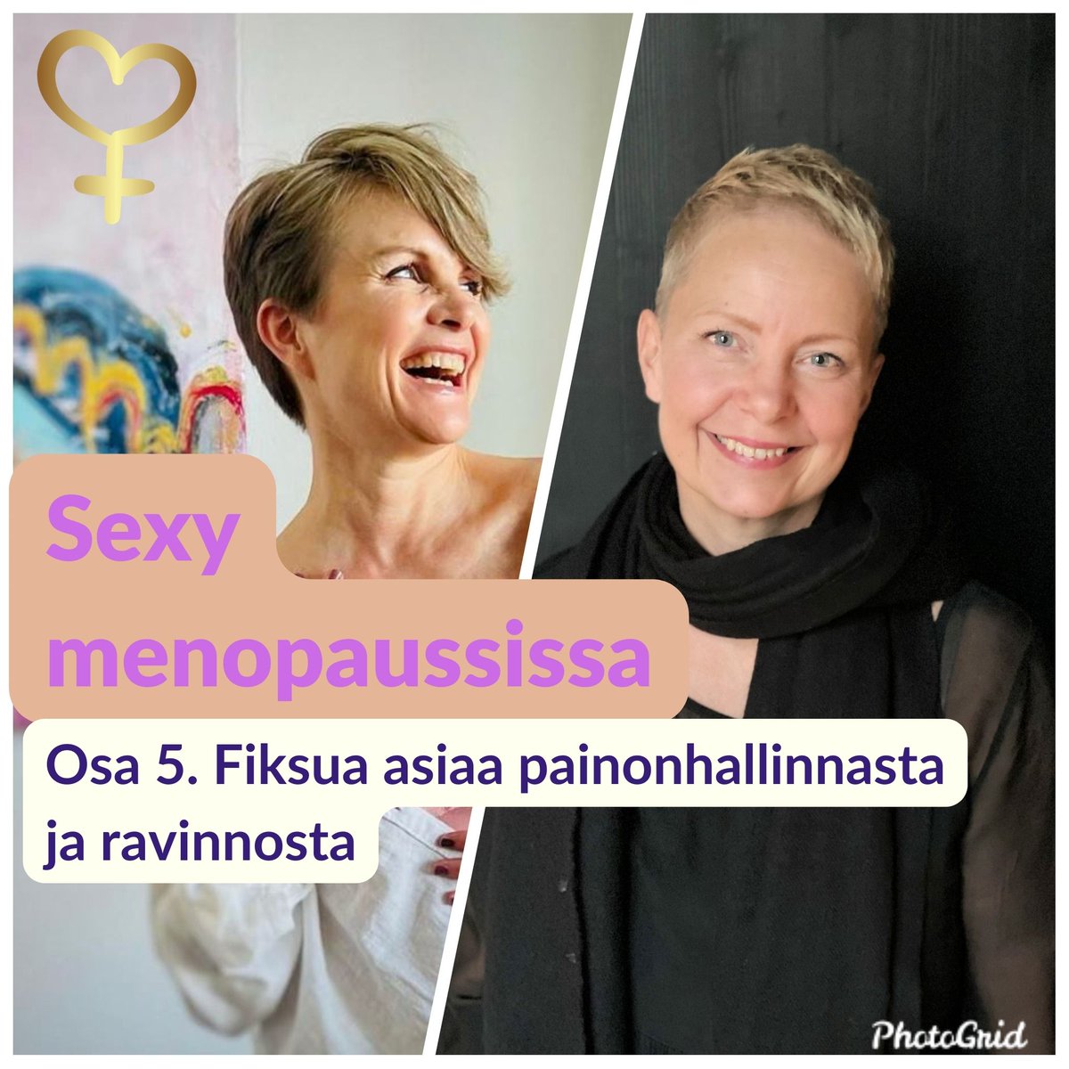 Toimittaja-juontaja Sanna Mämmin uudessa podcastissa asiaa vaihdevuosista positiivisesti. BetterMenon hoitotiimi asiantuntijavieraina. 5. jaksossa ravitsemusasiantuntija <a href="/AnnukkaLantto/">Annukka Lantto</a> kertoo ravitsemuksesta ja painonhallinnasta vaihdevuosissa. #vaihdevuodet #menopaussi