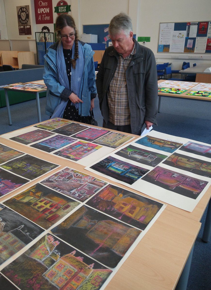 DuncanrigCreate's tweet photo. Well and thank you to all our pupils who contributed to 'East Kilbride Old Voices through The Heritage Project. Last night we presented the new book to the local community. Head along to the library to see work displayed 🌟 #togetherweareduncanrig https://t.co/iRDbXne6aD