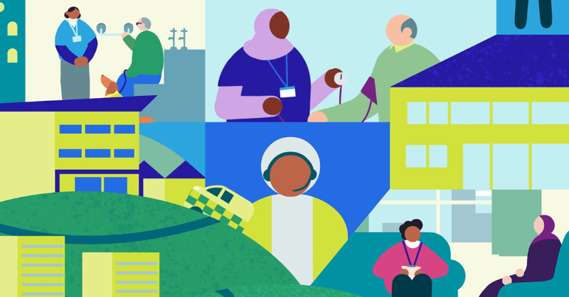 TheKingsFund's tweet photo. How does the NHS work and how is it changing? 

Watch our new animation, developed by @TheKingsFund with the support of @Carnall_Farrar, to find out.