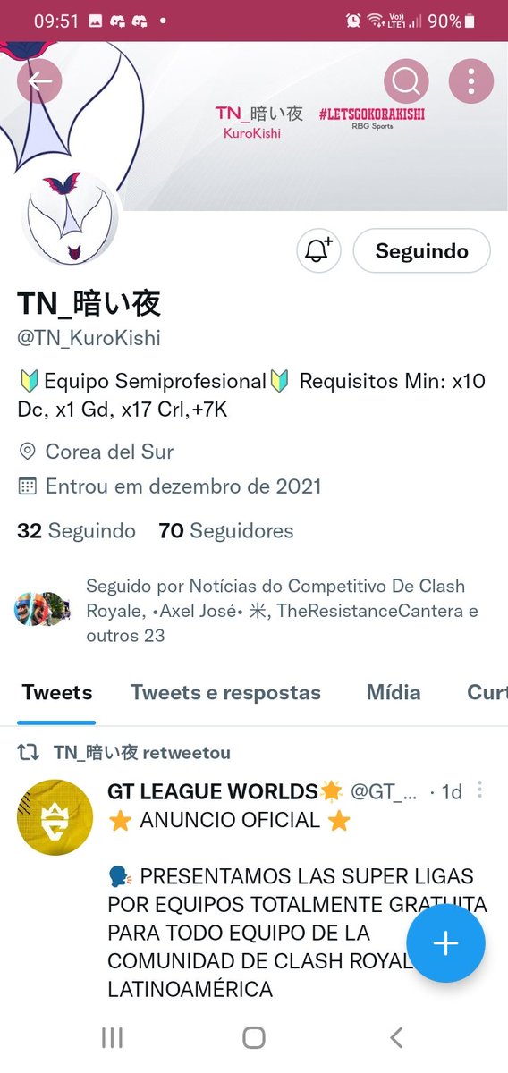 Team Vision 🦉 (@teamvision_esp) on Twitter photo @GT_LEAGUE22 <a href="/CommunityGaming/">Community Gaming</a> <a href="/OsitosEsports/">Ositos eSports</a> <a href="/TN_KuroKishi/">TN_暗い夜</a> Buscamos disputar uma grande competição! Nos ajudem com 15 ❤ e 🔄 por favor🦉
Somos Team Vision @GT_LEAGUE22 <a href="/CommunityGaming/">Community Gaming</a> <a href="/OsitosEsports/">Ositos eSports</a> <a href="/TN_KuroKishi/">TN_暗い夜</a> Buscamos disputar uma grande competição! Nos ajudem com 15 ❤ e 🔄 por favor🦉
Somos Team Vision