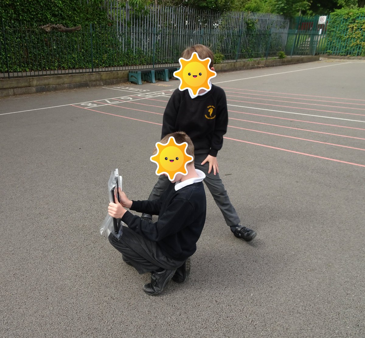 BealValePrimary's tweet photo. This week is Science Week at Beal Vale and lots of different science activities are going on around school.  This morning Year 5 were developing their investigation skills.  They planned an investigation and then use light meters to gather data. #BVYear5 https://t.co/bCAUWu8c9W