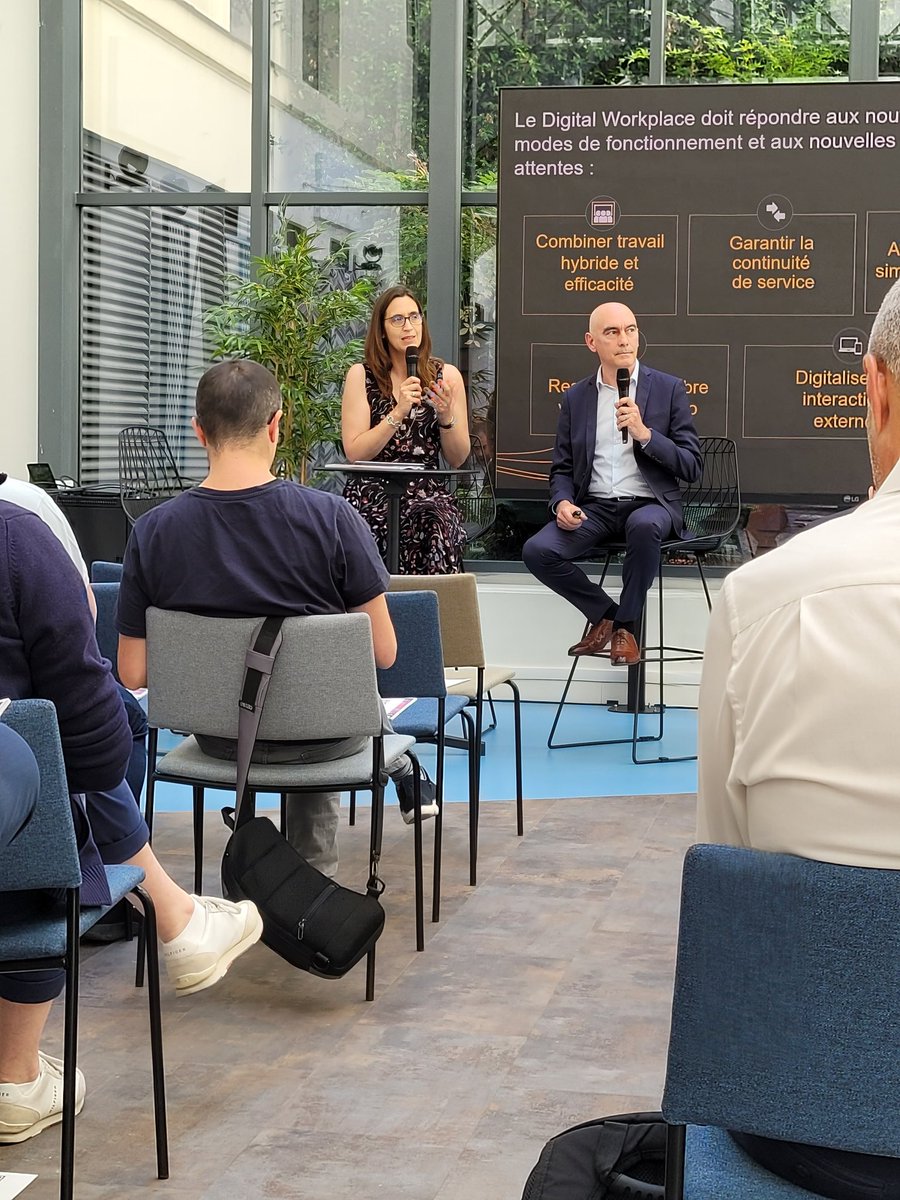 Serge Schertzer (@serge_livenews) on Twitter photo Intervention à Silicon Day de <a href="/jm_menant/">Jean-Michel Menant</a> <a href="/VanninaK/">Vannina Kellershohn</a> <a href="/frsilicon/">Silicon France</a> Comment assurer de l'efficacité du Digital Workplace ? #workplace Intervention à Silicon Day de <a href="/jm_menant/">Jean-Michel Menant</a> <a href="/VanninaK/">Vannina Kellershohn</a> <a href="/frsilicon/">Silicon France</a> Comment assurer de l'efficacité du Digital Workplace ? #workplace