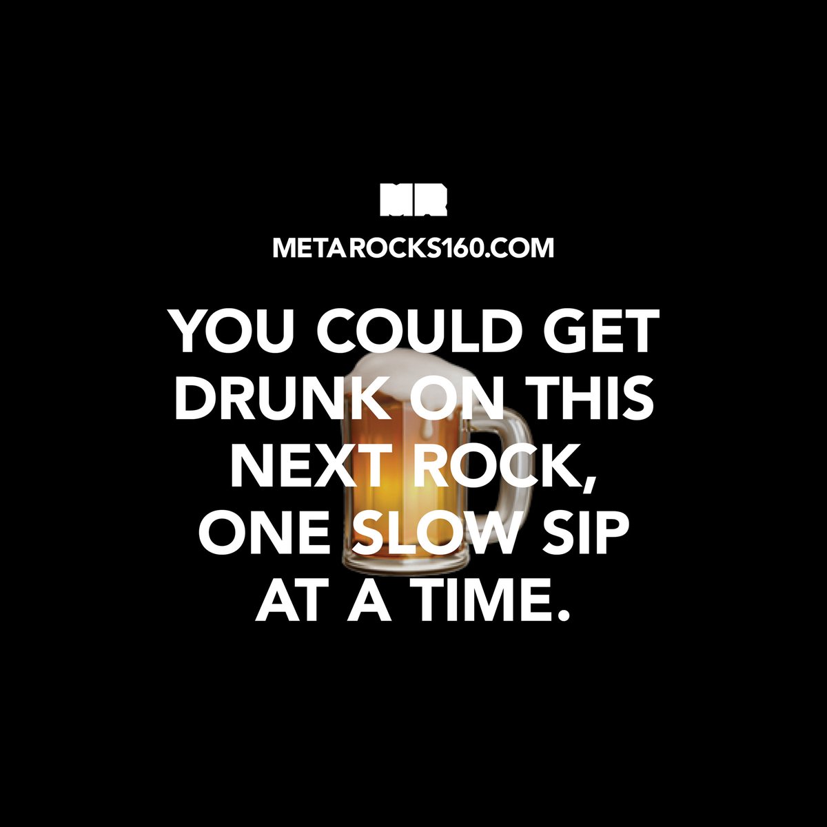 Get ready to say Cheers to this soon to be revealed rock!
#MetaRocks