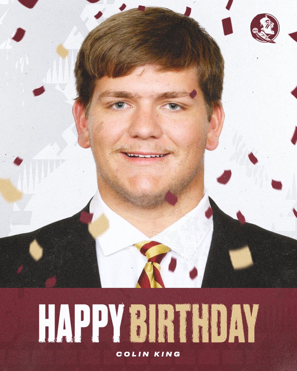FSUFootball's tweet image. Happy birthday, Colin!

#NoleFamily