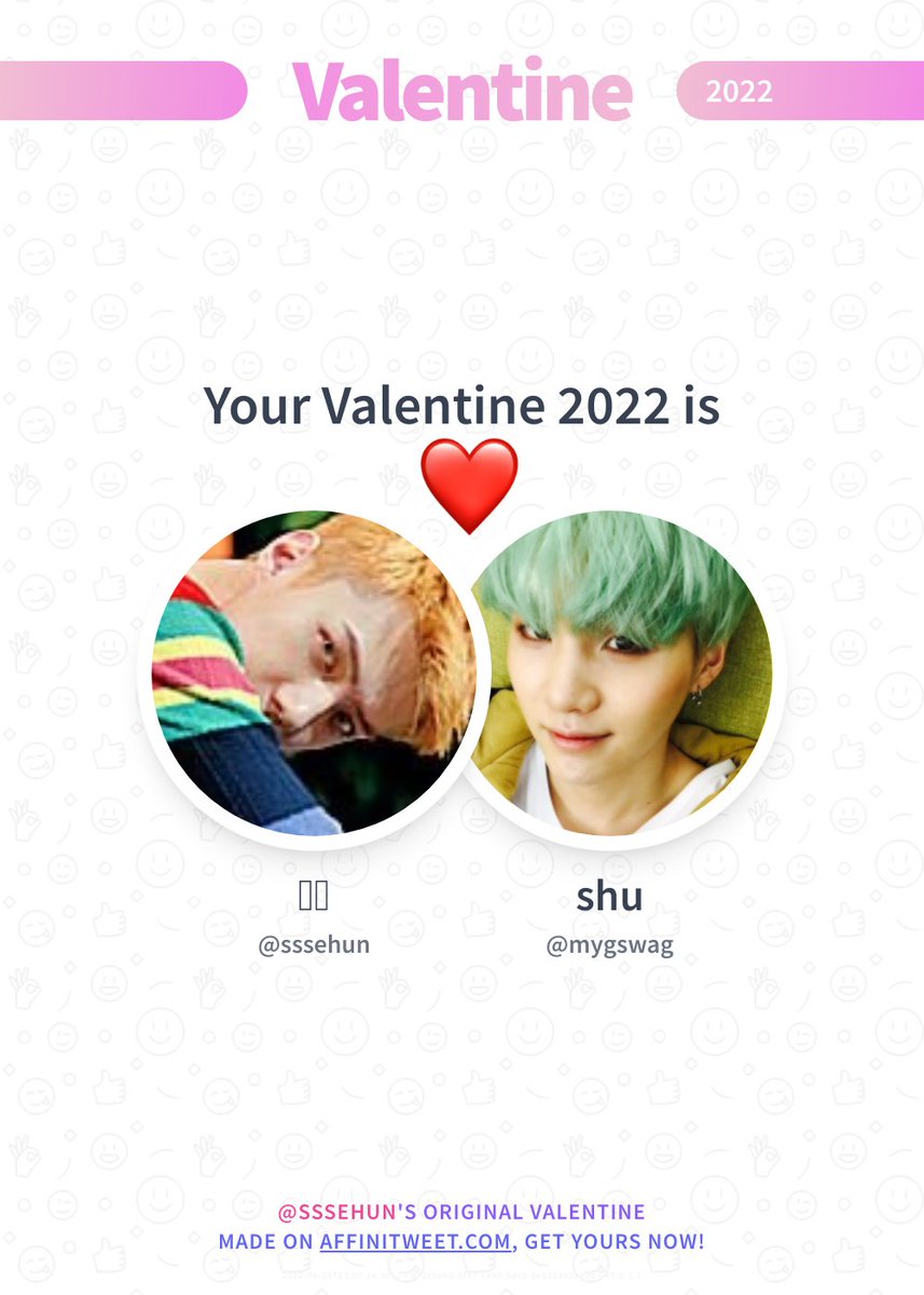 sssehun's tweet photo. ✨ Valentine 

This year you're mine mygswag! ❤️
And you, whom will be yours?

➡️ https://t.co/scNwOGewLr https://t.co/NwgMzbRYdj