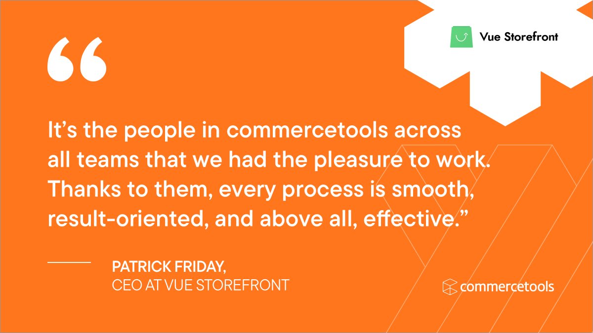 commercetools tweet media