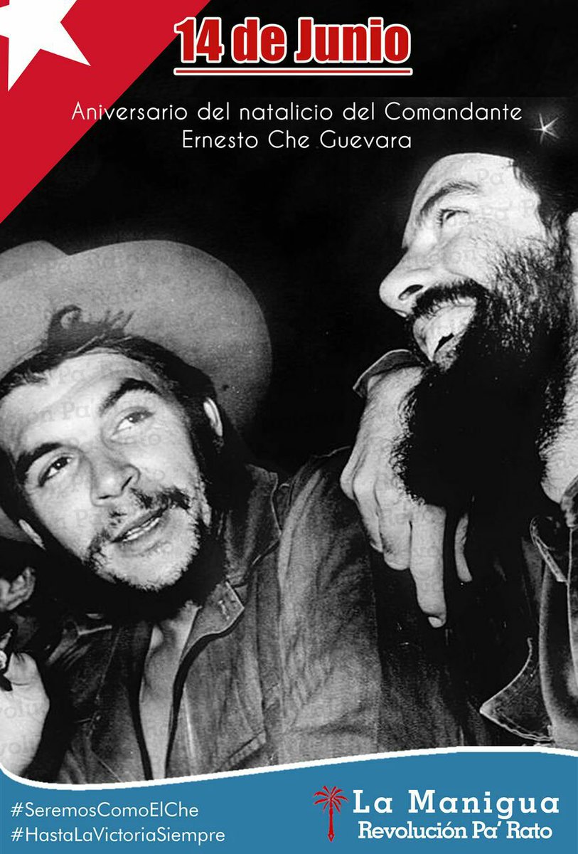 yipsismartinez's tweet photo. #VillaClara te rinde homenaje siempre, tu ejemplo guía a este pueblo dia a dia.
#CheConNosotros
#CheGuevara
#CheNuestro
#14DeJunio https://t.co/Jy5mdUfLns