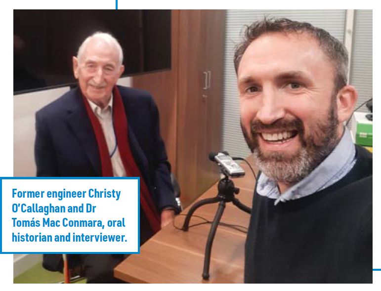 Dublin Port Memory &amp; Story Project 📜

We are actively looking for former employees to recall their time working at the port for an oral history project. 

The project was est. by Lar Joye to capture the changing Port environment &amp; to inherit stories from former Port workers ⏬