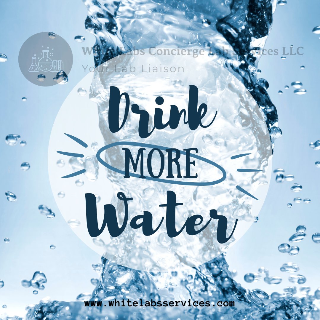 White_Labs01's tweet image. With the rising heat outside our body&apos;s loose about 1/2 pint of water through evaporation, sweating, and about 2 to 4 liters an hour if exercising. Take the time out to keep your body hydrated. #lablife #mobilelabservices #phlebotomist #phlebotomylife