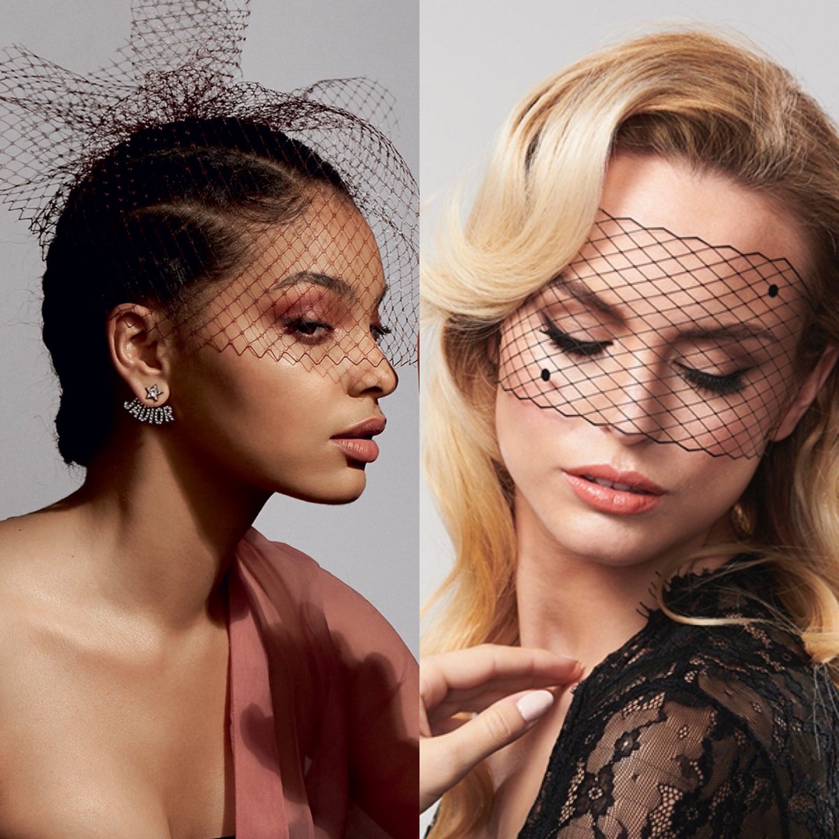Get the look from the Diorshow “Dress your eyes in Dior” saga with the lovely Bijoux Indiscrets Louise Eyemask. bit.ly/3mRX8G9  📷 Sharon Alexie (left)