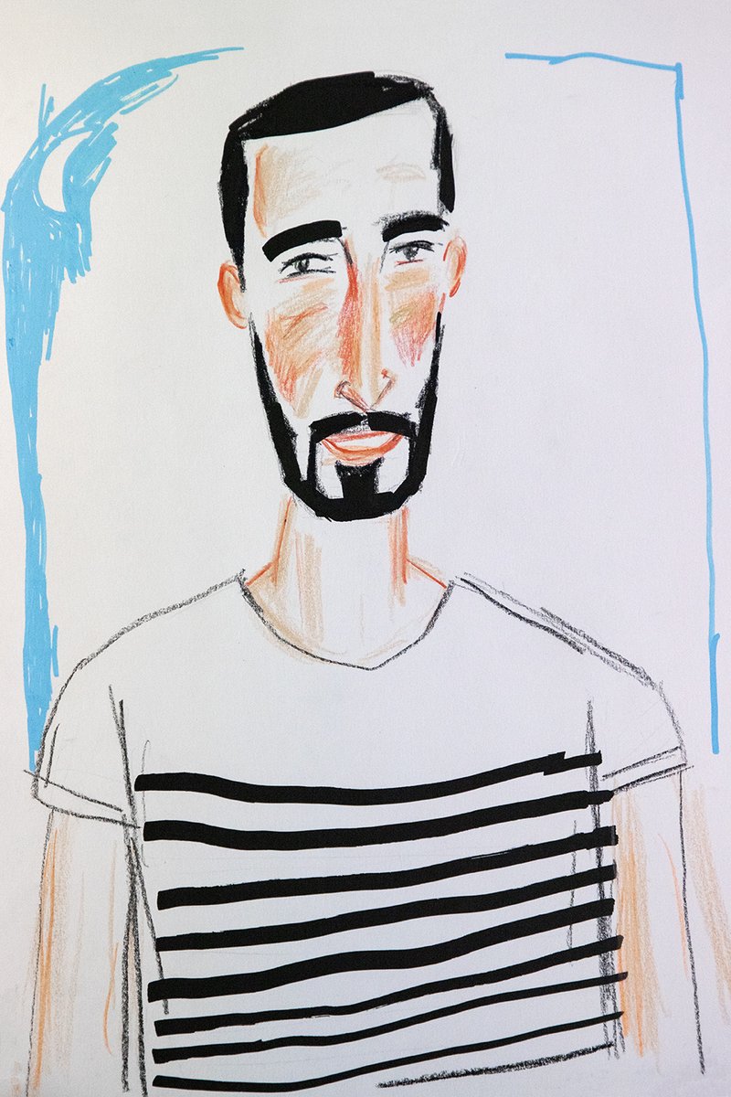 MusImprim's tweet photo. 🎨 #createursMW #creatricesMW
Samedi, certain·es de nos visiteurs et visiteuses se sont fait tirer le portrait en live par #Yayo dans le cadre de @lyonbd ! Admirez le résultat 😍: https://t.co/bFb5DKDzim