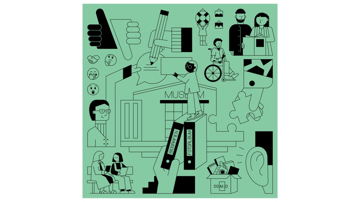 💡 „DOMiDLabs: Labore für partizipative Museumsgestaltung“ ist ein Projekt von #DOMiD und wird von 2021 bis 2024 von der <a href="/kulturstiftung/">Kulturstiftung</a> des Bundes gefördert. (1/9)