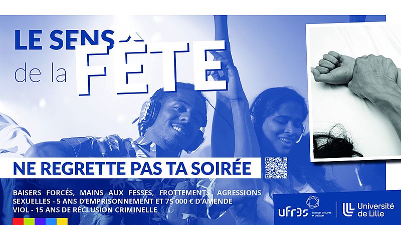UFR des Sciences de Santé et du Sport (UFR3S) (@ufr3s_ulille) on Twitter photo L’<a href="/UFR3S_ULille/">UFR des Sciences de Santé et du Sport (UFR3S)</a> mobilisée pour intensifier les mesures de prévention pour le bien-être des étudiants, avec la mise en place de visuels autour des événements festifs.
<a href="/univ_lille/">Université de Lille</a> <a href="/ACEMLille/">ACEML</a>
⏩plus d'infos sur medecine.univ-lille.fr/vie-etudiante/… L’<a href="/UFR3S_ULille/">UFR des Sciences de Santé et du Sport (UFR3S)</a> mobilisée pour intensifier les mesures de prévention pour le bien-être des étudiants, avec la mise en place de visuels autour des événements festifs.
<a href="/univ_lille/">Université de Lille</a> <a href="/ACEMLille/">ACEML</a>
⏩plus d'infos sur medecine.univ-lille.fr/vie-etudiante/…
