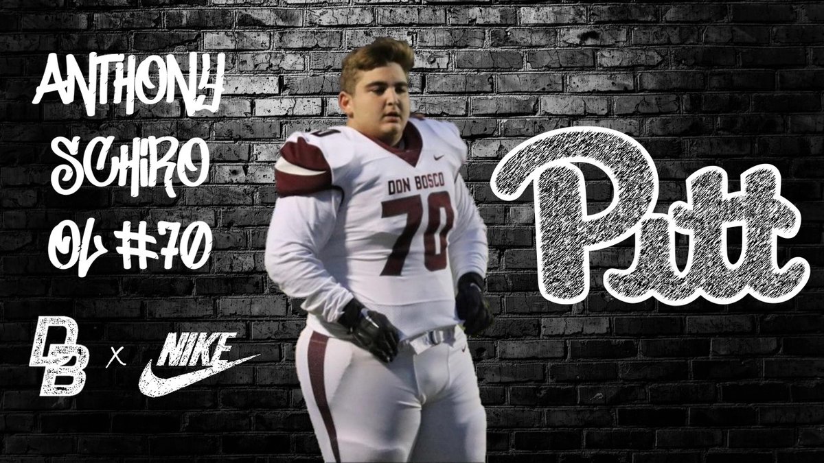 DBP_Football's tweet photo. Anthony Schiro was a 4-year member of our team here at Bosco. The kind of guy who was at every practice, every lift, and was always there for his team. He always had a great attitude, and we're gonna miss him here! Good luck at Pitt Anthony, thank you for your work! @_aschiro13 https://t.co/eJIVGm2ohn