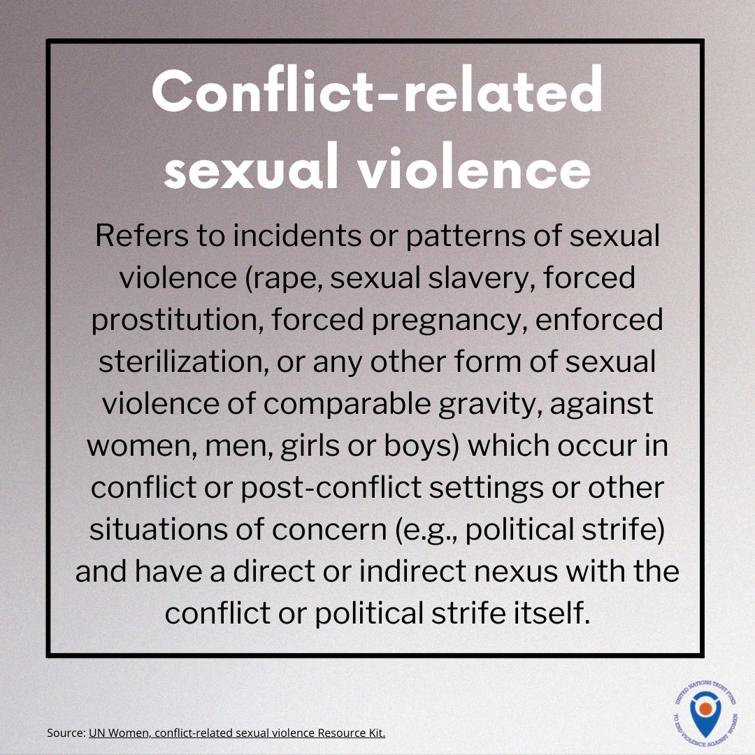 "Sexual violence in conflict needs to be treated as the war crime that it is; it can no longer be treated as an unfortunate collateral damage of war.”- Former UN Special Representative on Sexual Violence in Conflict, <a href="/ZainabHawa/">Zainab Hawa Bangura</a> <a href="/endrapeinwar/">UN Against Sexual Violence in Conflict</a>