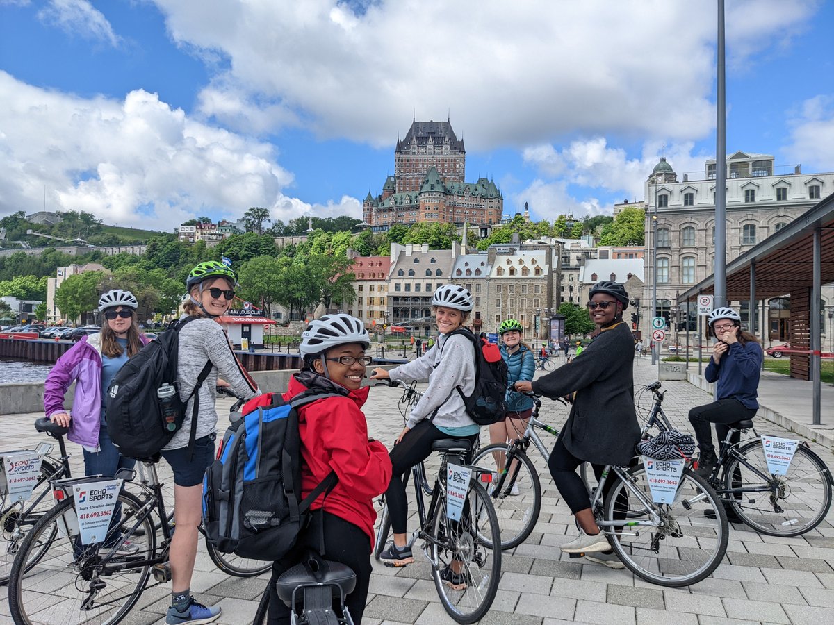 ColumbusState's tweet photo. Cougars in Canada 🇨🇦 A group of CSU students explored and analyzed the connectivity of communities and compared our city to Quebec City, Canada while on a study abroad trip.

#CSUReimaginingEducation #CSUStudyAbroad #StudyAbroad #QuebecCity #Canada https://t.co/nkKkAZpscg