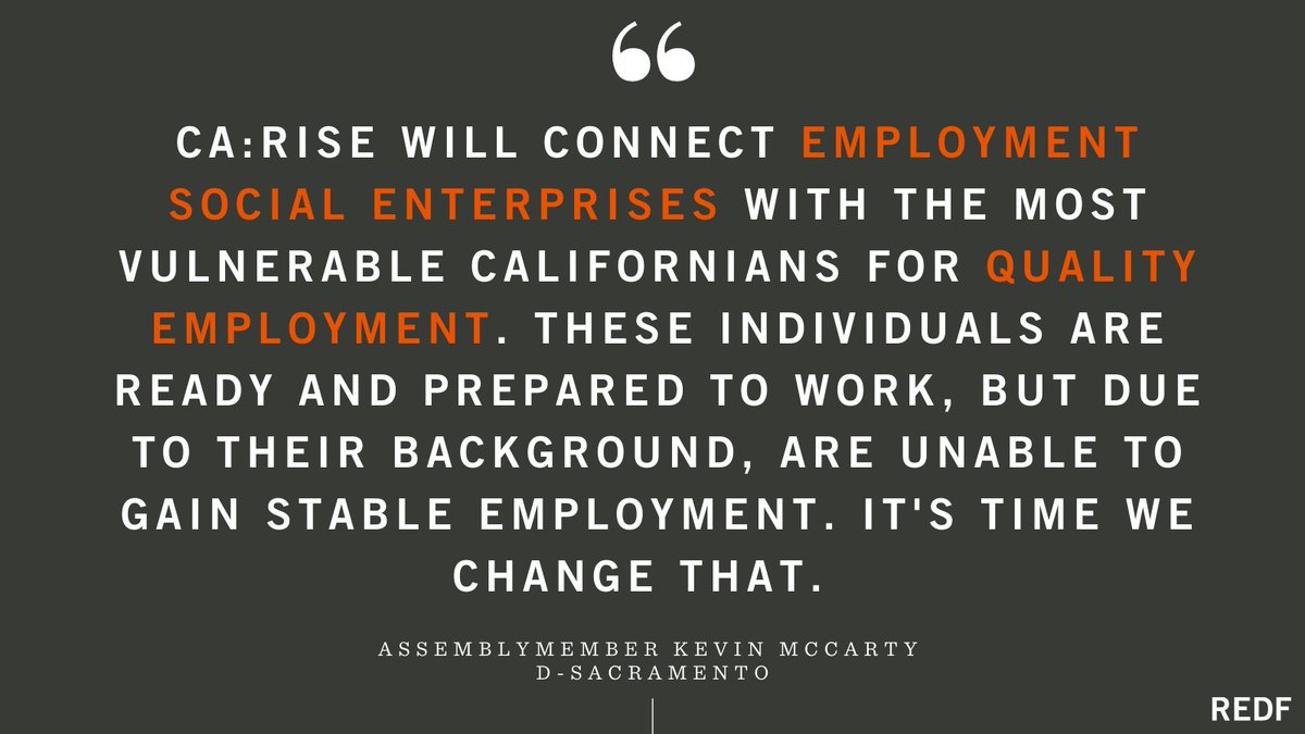 Civicorps's tweet photo. #CARISE will fuel innovation, support businesses, and create jobs for Californians. @GavinNewsom: employment social enterprises work. Invest in their success &amp; fund #CARISE in the State budget. #LocalCorpsPride https://t.co/wFx8ZbwFJm