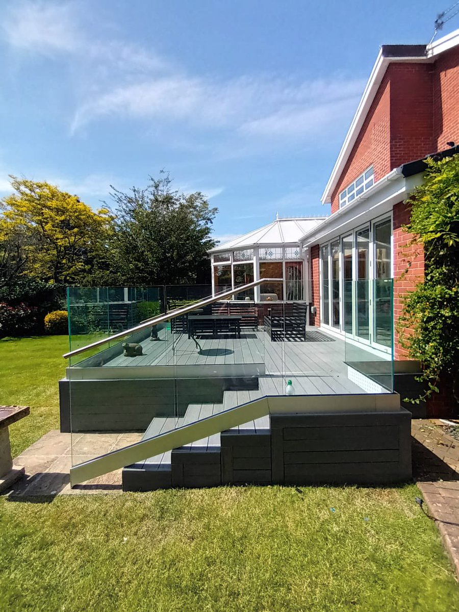 test Twitter Media - Completed this single storey extension complete with a composite deck and glass balustrade incorporating feature lighting - hopefully our clients can make the most of it with the good weather this week! https://t.co/3GrEgE713K