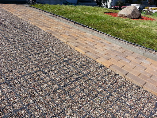 Replace your old and outdated asphalt or concrete walkway or driveway with an Ecoraster permeable pavement. This will help reduce run-off, pollution and flooding, while saving you time and money 😎