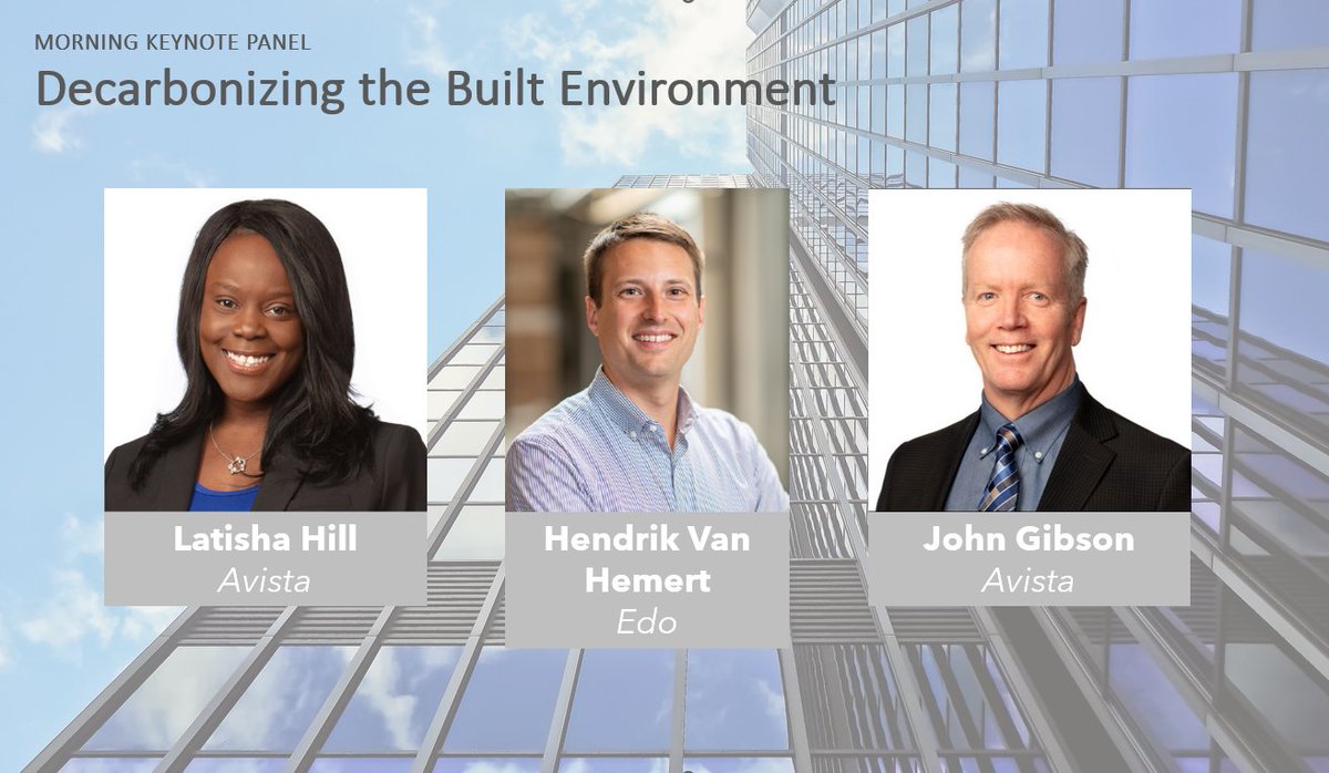 wacleantech's tweet photo. Get your tickets now for our June 21st #CleanTechShowcase: https://t.co/hntKNOS6ei!
Our Morning Keynote panel with @Avista & @Edo shares #cleanenergy inroads for achieving #netzero through #decarbonization of the #builtenvironment. https://t.co/UfSxl44bPy