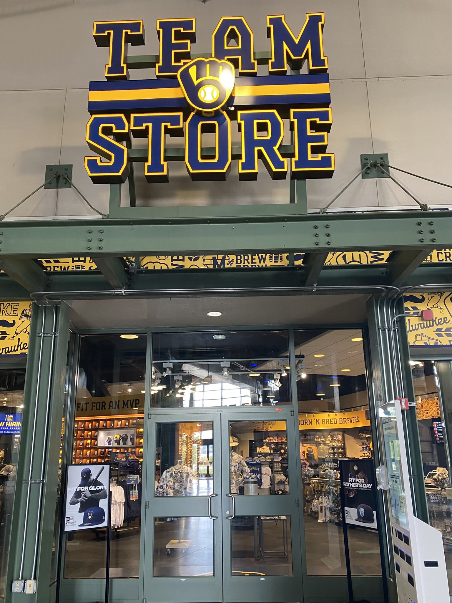 Milwaukee Brewers on X: The Team Store will be temporarily closed on June  15 and 16 for inventory. Thank you for understanding.   / X
