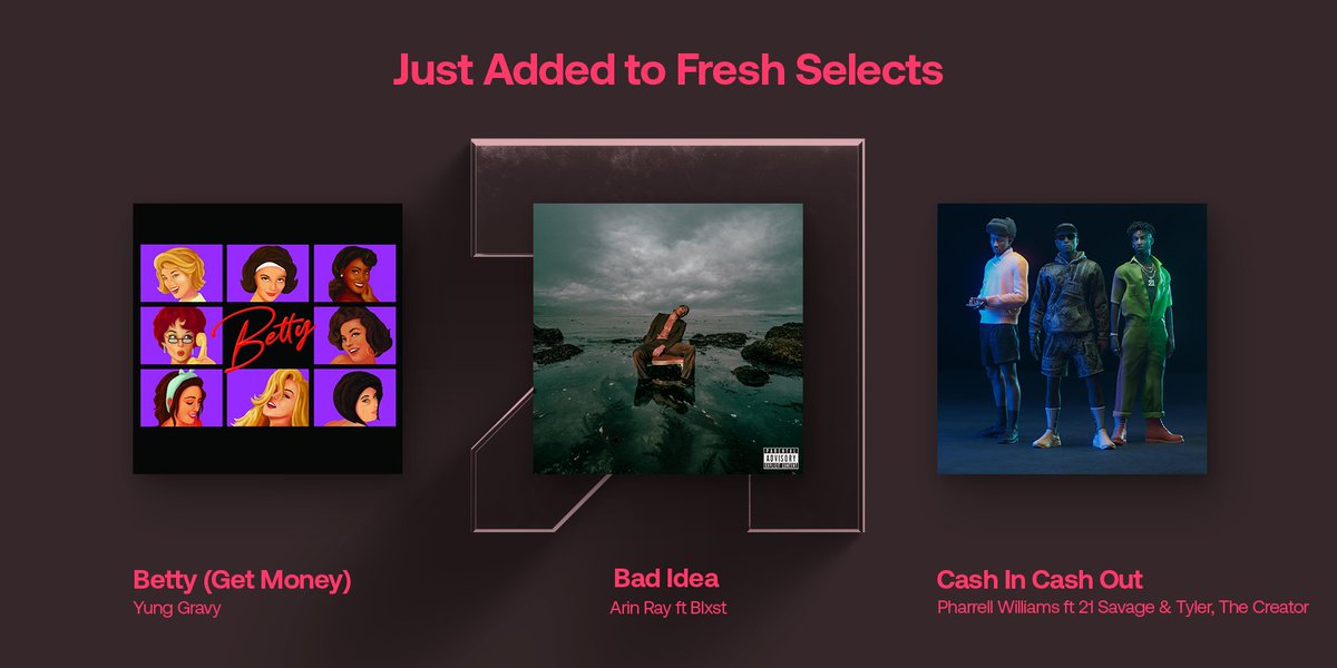 BPMsupreme's tweet photo. .@yunggravy sampled the '80s hit, "Never Gonna Give You Up," and made it on this week's #FreshSelects playlist update! We're also featuring music by @Pharrell ft @21savage and @tylerthecreator, and @ArinRayCamp ft @BLXST. Download now on #BPMSupreme. https://t.co/UHYMG8odro