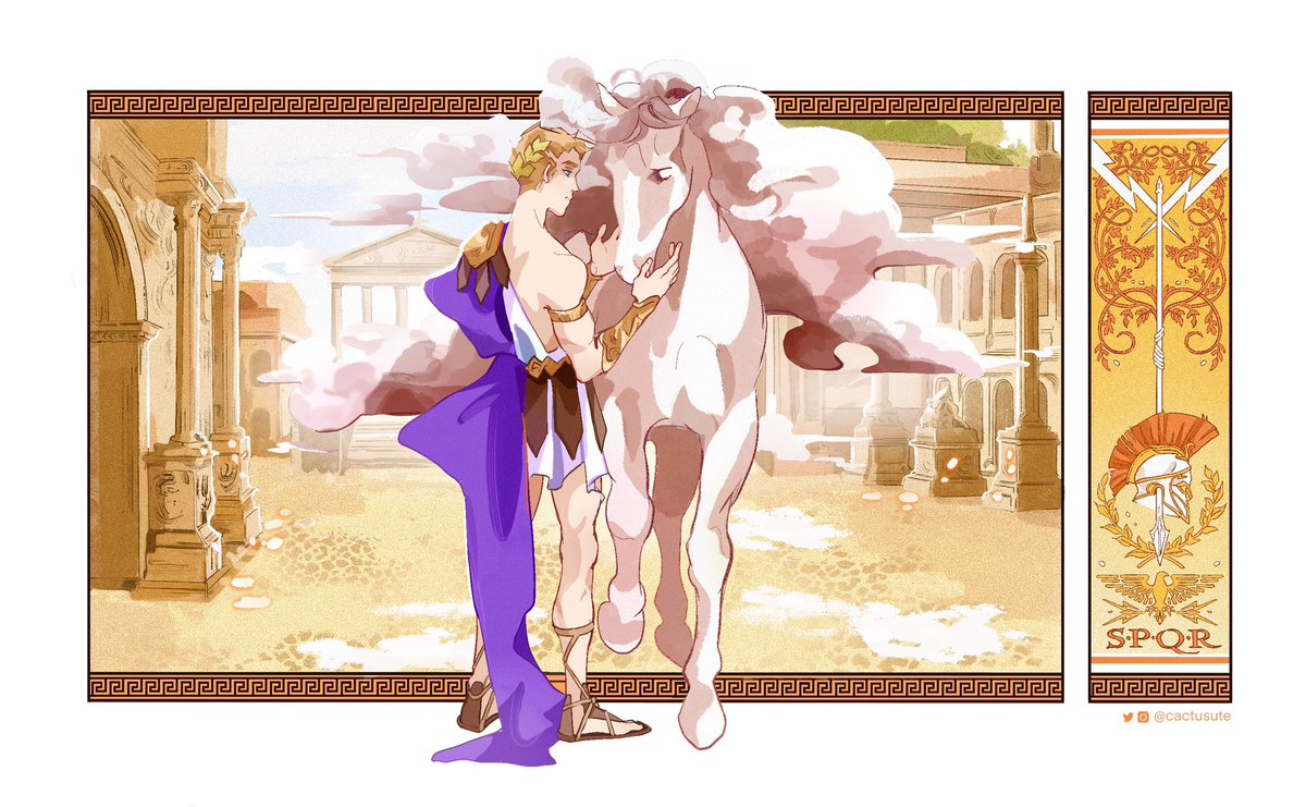 _Cactusute_'s tweet image. The Big Three
#percyjackson 

| Hades AU by Velinxi |