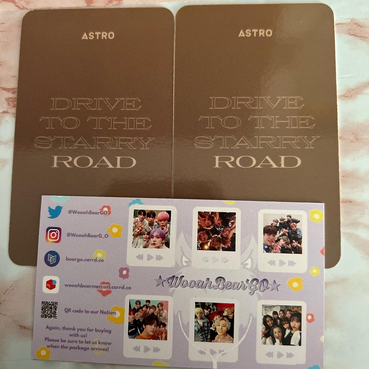 WooahBearGO's tweet photo. Wtt/wts Astro Apple Music 6 POB
~ Wts for £9.50 each
~ UK shipping ( 95p)
~ EU and WW shipping ( £1.85 , £2.55)
~ for trading we must send the photocard on the same day and share equal proof
#WTSASTRO #WTTASTRO #astrosale #astrowts #astrowtt https://t.co/Qgm1seNEGJ