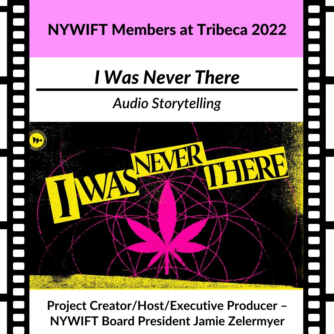 NYWIFT's tweet photo. This week we celebrate the 33 NYWIFT Members at @Tribeca! Congrats #NYWIFT Board Jamie Zelermyer on her podcast "I Was Never There!" Take a trip into the countercultural movements swirling through West Virginia in the 1970s and 80s...

 🎥 Learn more: https://t.co/pSnTs8xnWq https://t.co/WWuH7sAbnk