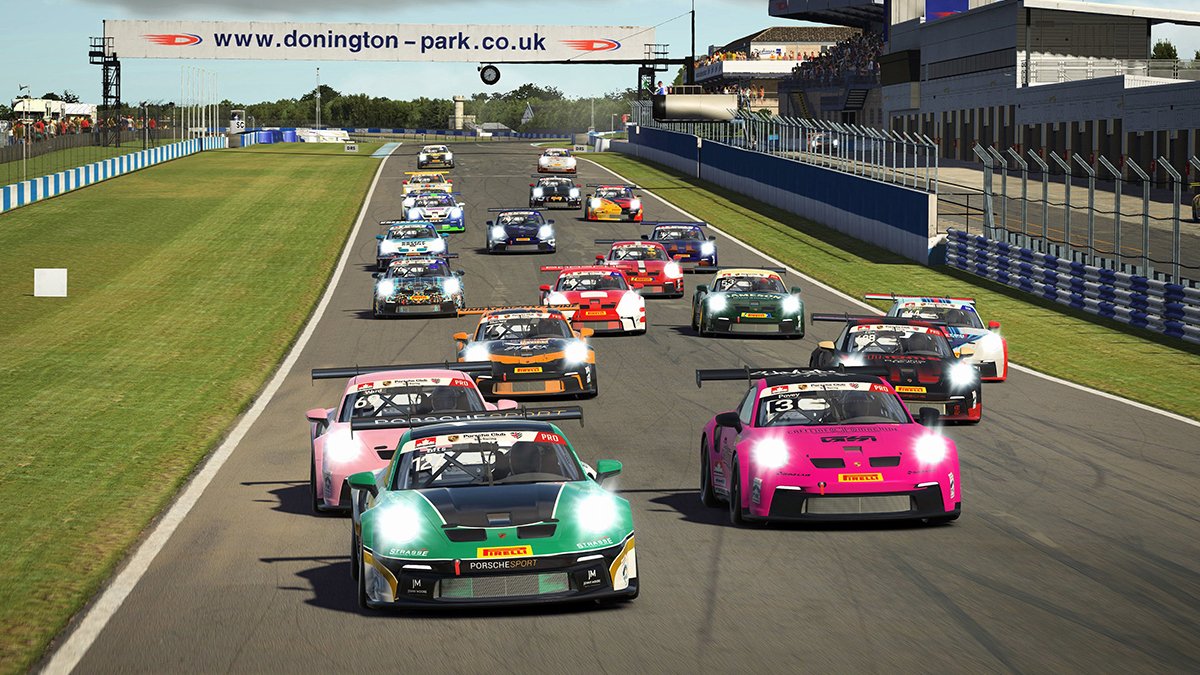 The fifth season of the Porsche Club GB Sim Racing Club Championship gets underway with the opening rounds taking place at the much-loved Donington Park! Join us for the live broadcast tomorrow evening with live commentary starting from 7.45pm: bit.ly/3xPnxen
