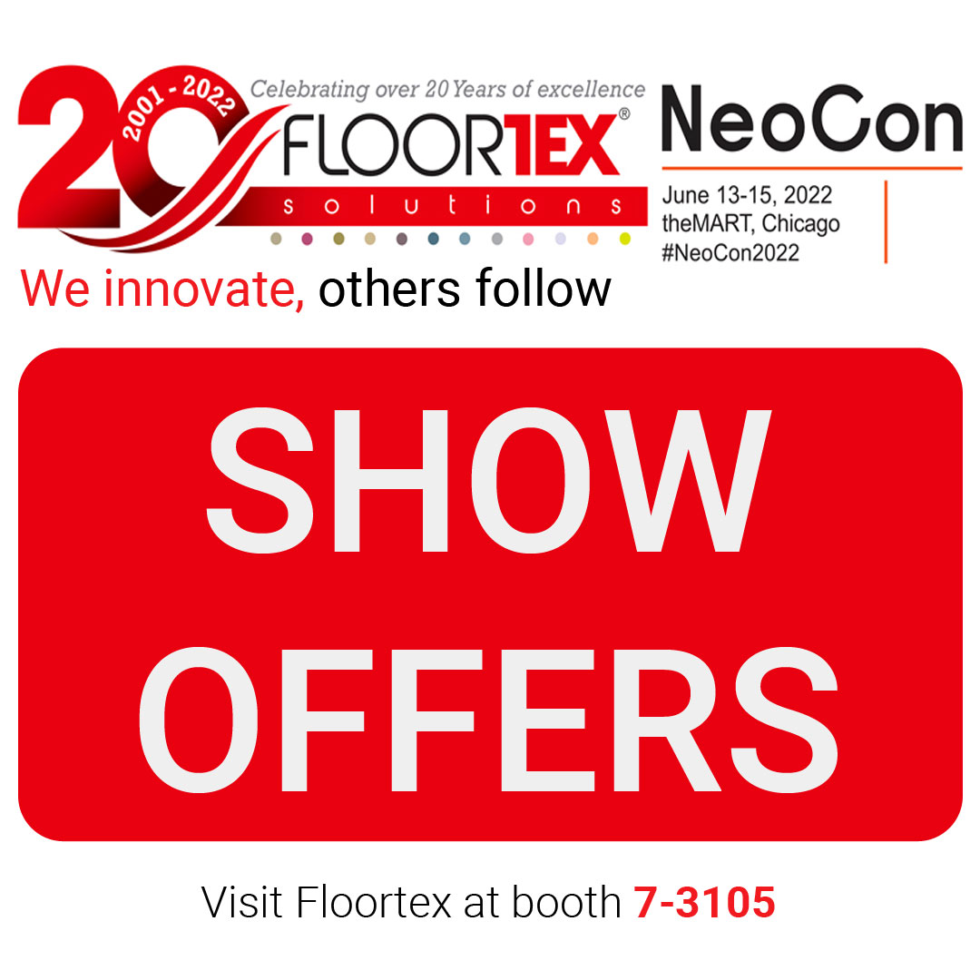 FloortexGlobal's tweet image. Day 2 @neocon_shows is off to another great start! 
Don’t forget to visit our expert team at #Floortex booth 7-3105 and learn more about our exciting show deals!
Find out more on our website floortex.com/neocon-2022-sh… or email us salessupport@floortexllc.com. 
#neocon2022 #floortex