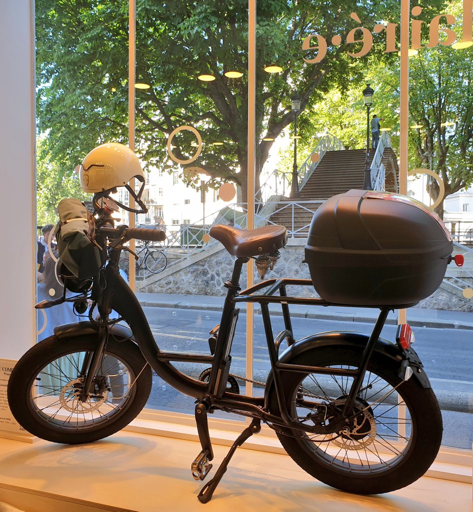 Bienvenue à Gaya, marque #MadeInFrance de vélos électriques pour les familles qui prend ses quartiers à #Paris10 près du Canal Saint-Martin où nous donnons la priorité aux mobilités douces 🚲