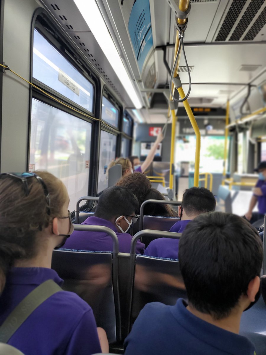 MissJFernandes's tweet photo. For Ms visit to @StFXSOS we went on Transit training, then visited some potential electives and the Chapel! @HolyRosaryM @MrsAdamsHRM #TransitionVisit https://t.co/y1t9hGbOJR