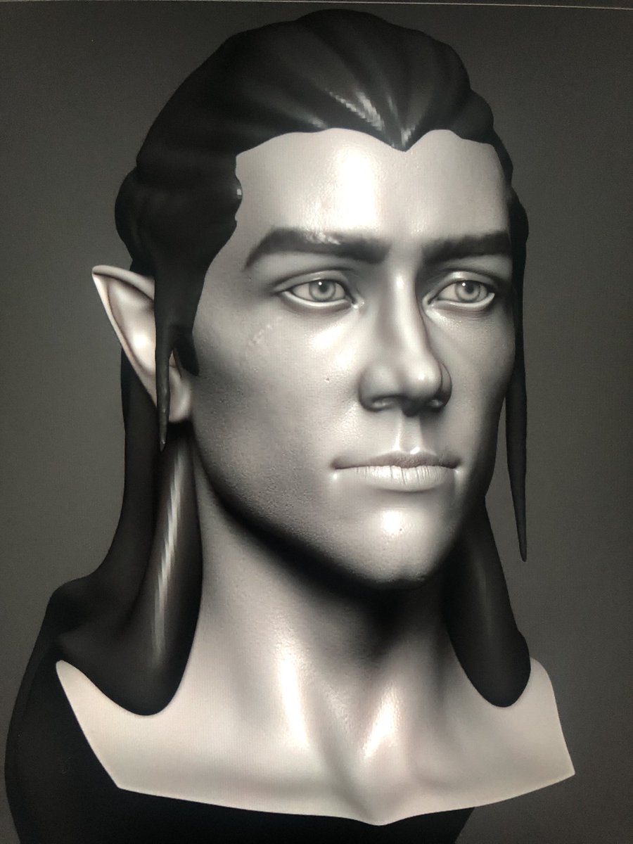 SgtBabbit's tweet photo. Some more work on my Vax #criticalrolefanart really trying to go for that art level up feeling 💪 getting some invaluable feedback from my colleagues is a game changer! https://t.co/WvLoWAENk2
