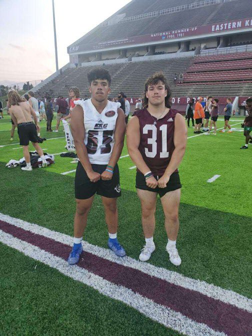 Had fun at EKU, learned a lot, great coaches!!! @CoachDerekDay @EKUFootball @EKUWWells @CoachJHawkins @KYHighFootball