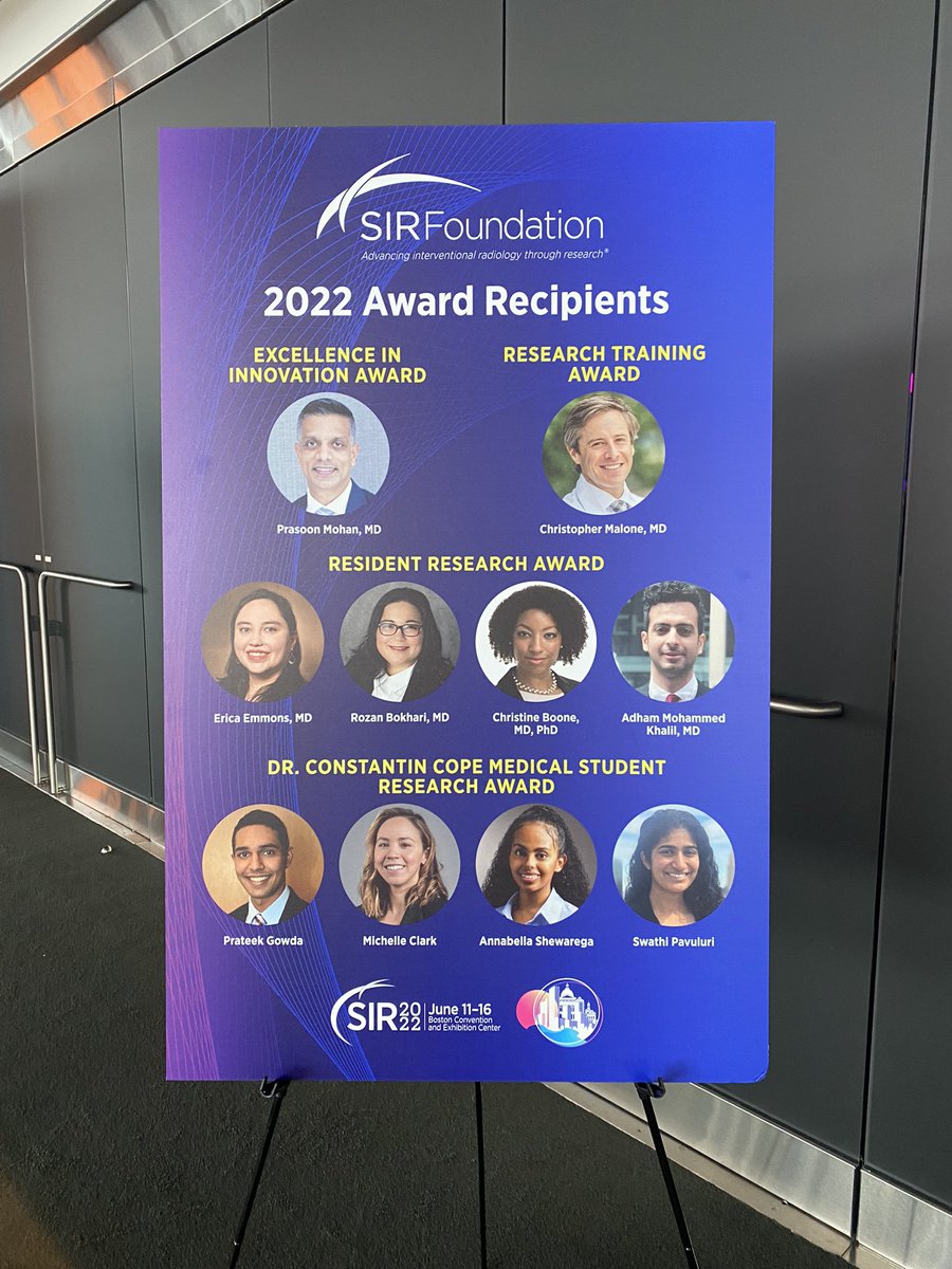 SwathiPavuluri_'s tweet photo. Beyond honored to be recognized by SIR through the Summer Medical Internship Program and as a recipient of the Constantin Cope Medical Student Award. Incredibly grateful to both @SIRspecialists and @rahulshethmd for the chance to be a part of such exciting research+experiences! https://t.co/J9Lc9G0S68