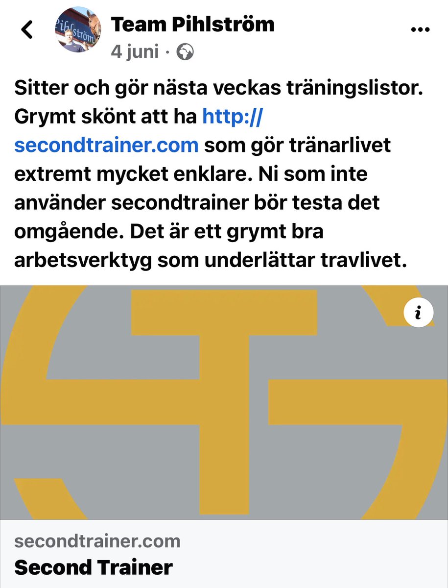 MarLin1609's tweet photo. Flera tränare har anslutits sig under de senaste veckorna - gör som @UntersteinerJ &amp; @StallBergh m fl å ta hjälp av https://t.co/wK4V4OHzN0 #framtiden #digitalt https://t.co/NTY86toc59