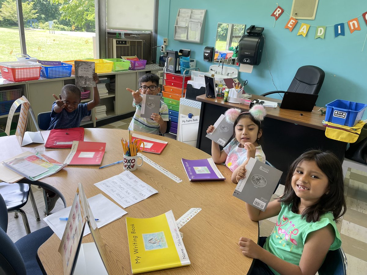 We have read 100 books together this year!!! So proud of these cuties. <a href="/FountasPinnell/">Fountas & Pinnell</a> #LLI