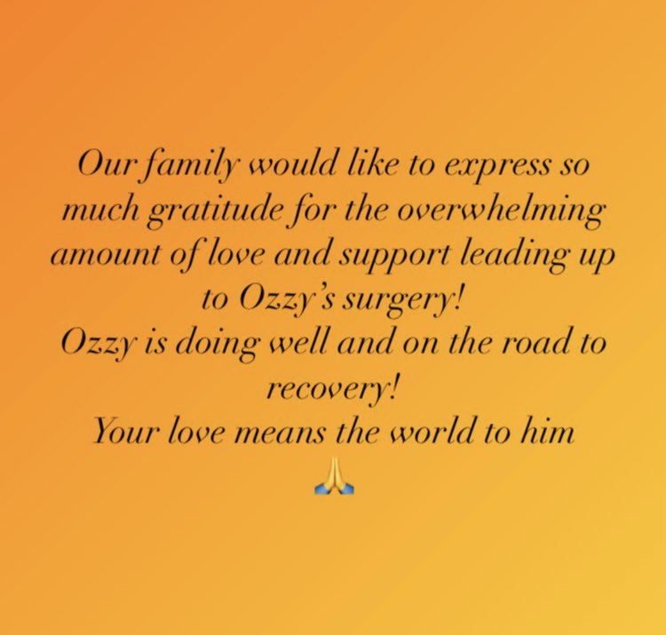 Sharon Osbourne tweet media
