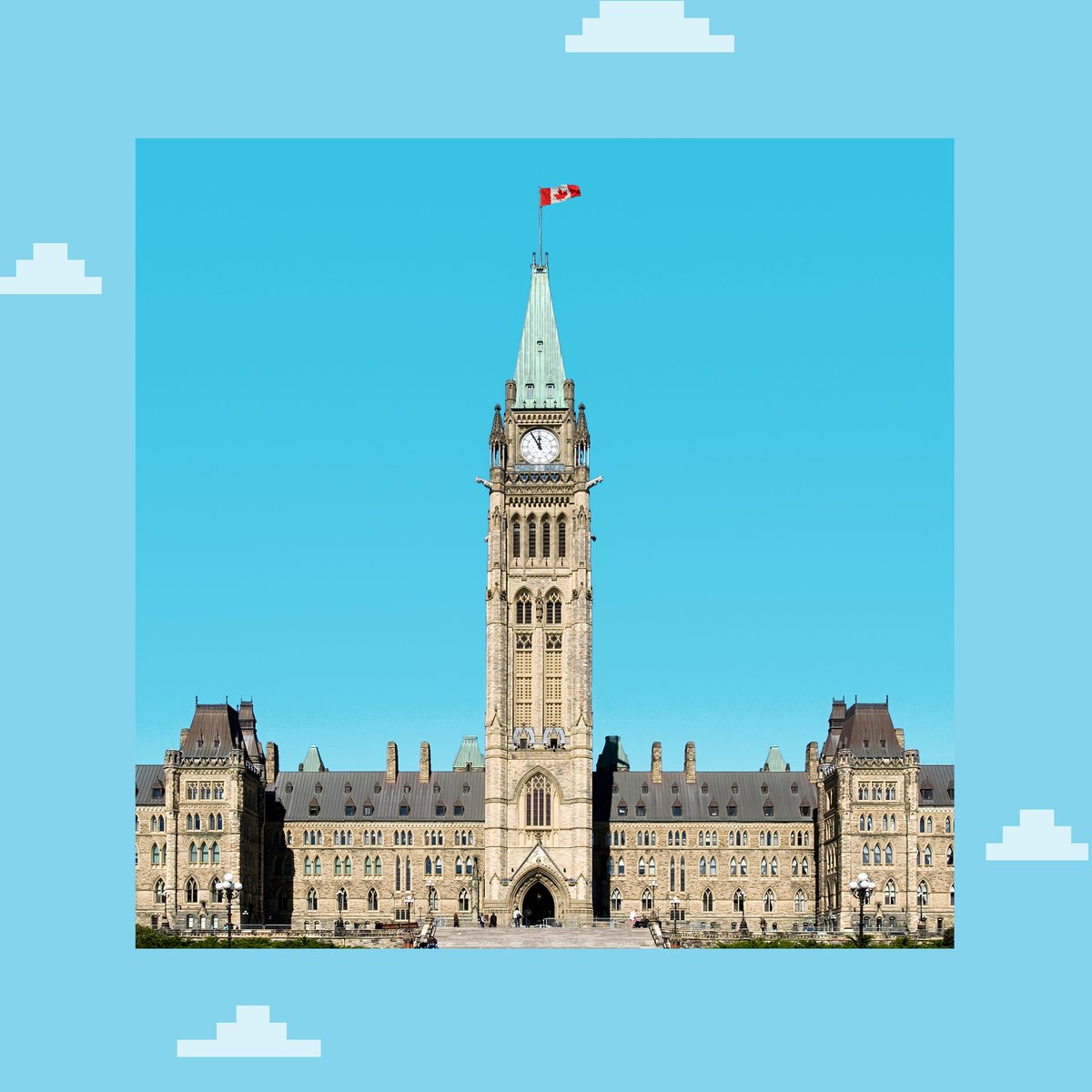 canada_pixels's tweet photo. Canada Pixels #8 was inspired by Parliament in #Ottawa and its iconic Peace Tower 🇨🇦 

🍁  Get your Canada Pixels now:
https://t.co/hynX8RjBVi

  #NFT #PolygonNFT #NFTCommunity https://t.co/YcnJQ1bqc8
