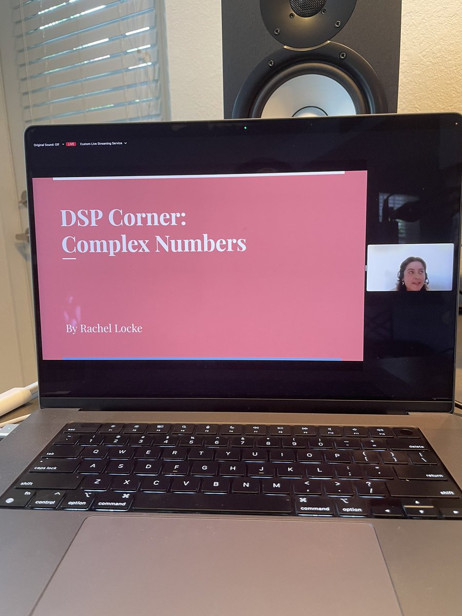 Talking DSP with <a href="/Madammodular/">Rachel Locke</a> !