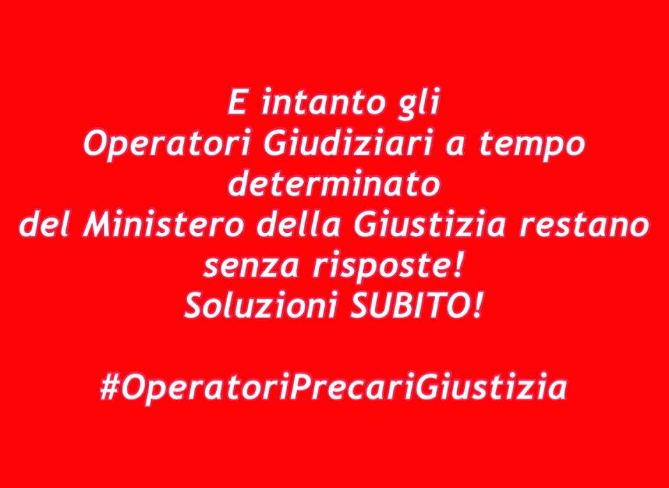 OperatoriPG's tweet photo. #OperatoriPrecariGiustizia https://t.co/ds9b55BiVc